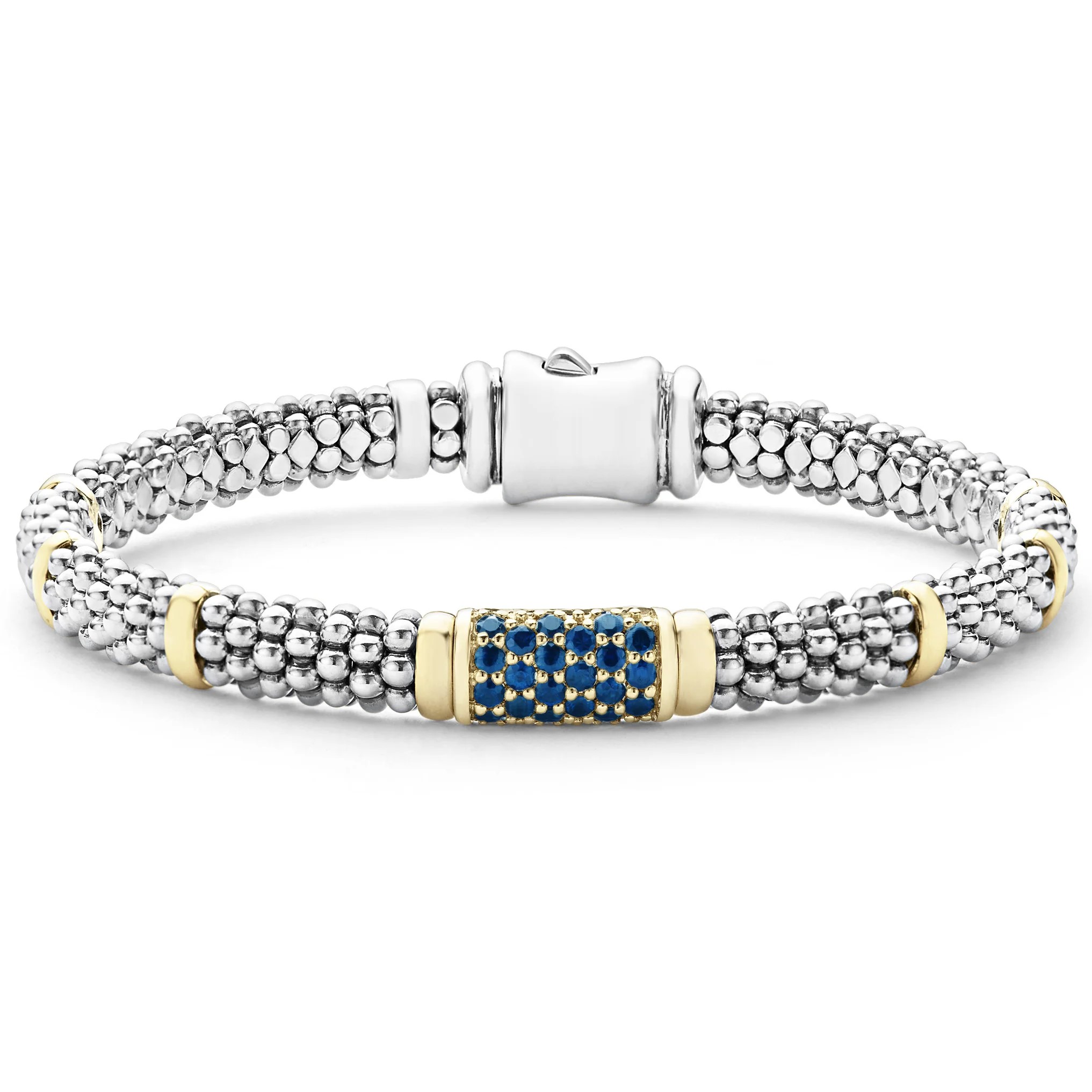 Le Reve Classic 10K Yellow/White Gold-Plated Rope Bracelet | Best Buy Canada